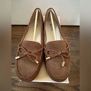 Michael Kors suede loafers